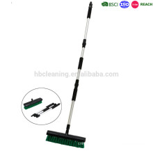 brosse à poussière de nettoyage de plancher de long manche, balai de nettoyage de jardin d&#39;écoulement de l&#39;eau